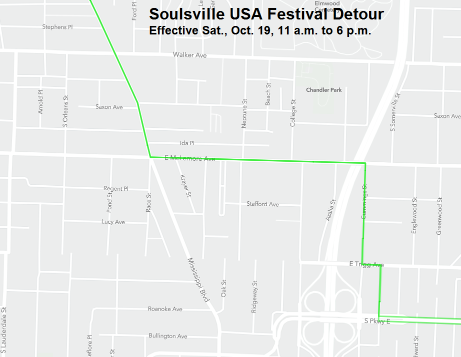 Soulsville USA Fest Detour